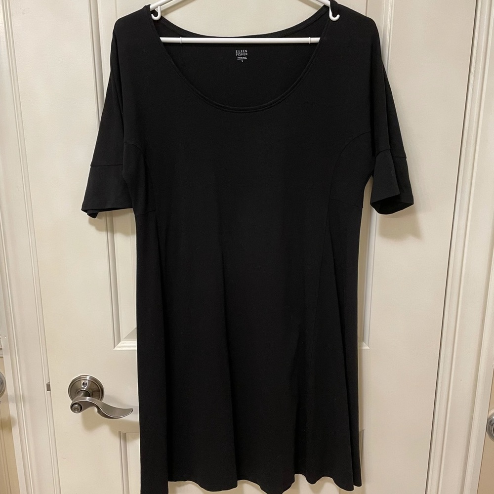 Eileen Fisher jersey dress